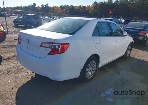 2012 Toyota Camry Le from USA, damaged, VIN 4T1BF1FK0CU500626